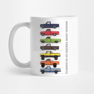 Seven Square Bodies Mug